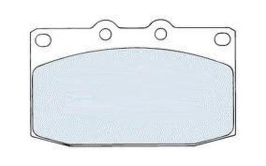 FRONT DISC BRAKE PADS - MAZDA RX7 86-99 DB416 E 023500