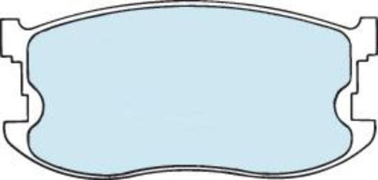FRONT DISC BRAKE PADS - HOLDEN GEMINI 85-87 DB410 E 019804