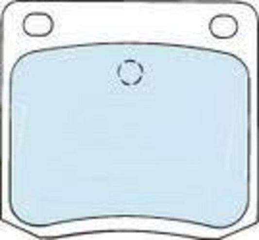 DB228 E REAR DISC BRAKE PADS - NISSAN 280ZX 78-83 011600