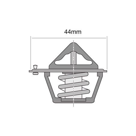 Tridon Thermostat 44mm - 82 Degrees C TT239-180