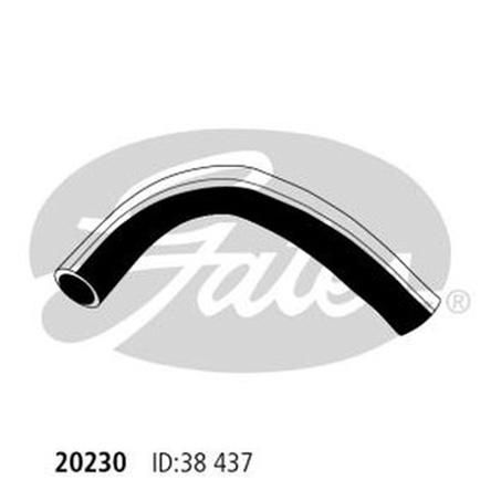Gates Radiator Hose Upper 20230
