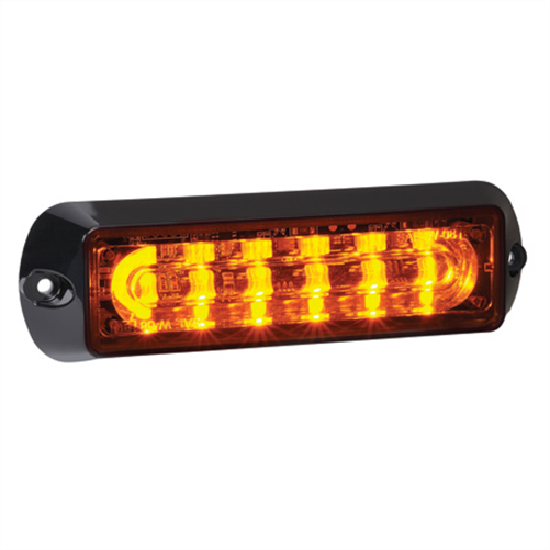 LED Strobe Amber 12 or 24V Permanent Mount 85218A