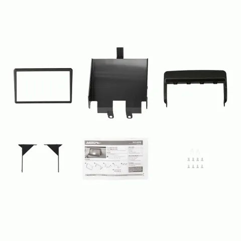 SUITS TOYOTA YARIS & MAZDA CX-3 DOUBLE DIN DASH KIT (2016-2020) | OEM-STYLE BLACK FITTING FACIA