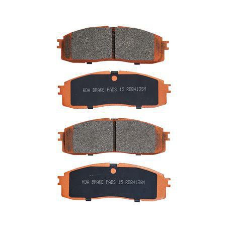 RDA BRAKES RDA GP Max General Purpose Low Metallic Brake Pad Set RDB413