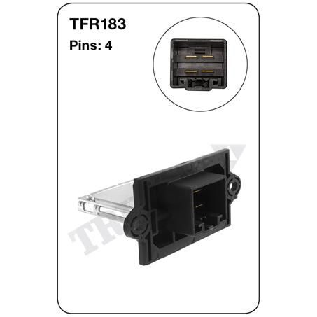 Tridon Heater Fan Resistor TFR183