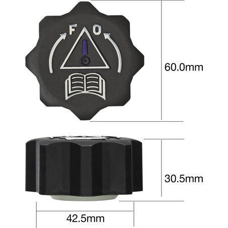 TRIDON RECOVERY RADIATOR CAP