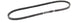 Gates FAN BELT 11A0825