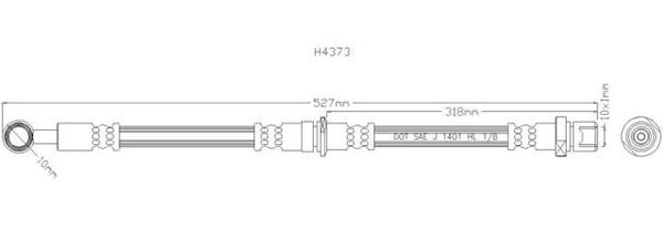 NELSON STOKES Brake Hose