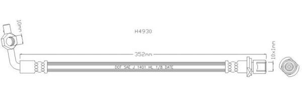 NELSON STOKES Brake Hose