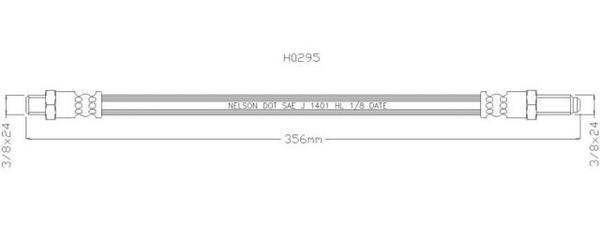 NELSON STOKES HOSE AUS- MGB R 62-67