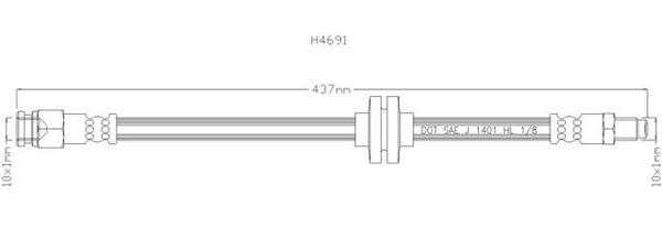 NELSON STOKES HOSE R HOSE ALFA 156 97-
