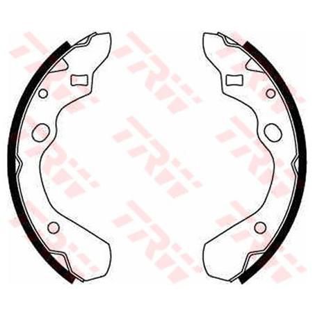 TRW Brake Shoe 200mm x 26mm