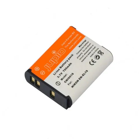 Jupio Camera Battery for Nikon EN-EL19 – 3.7V 700mAh