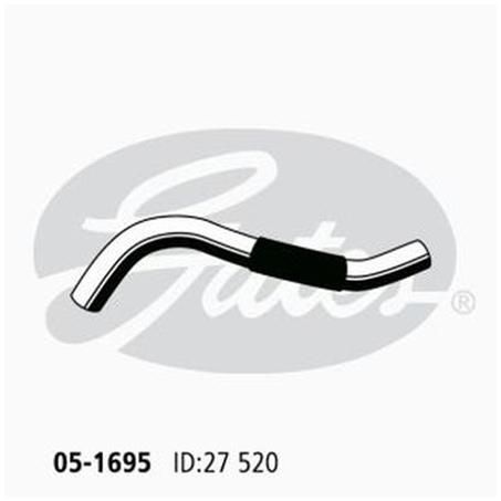 Gates Radiator Hose Lower 05-1695