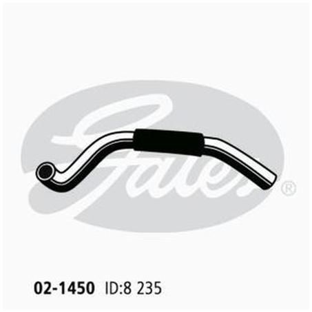 Gates Moulded Heater Hose 02-1450