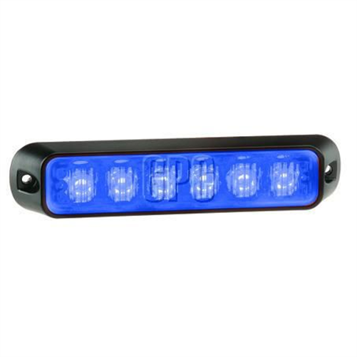 Narva LED STROBE BLUE 12 OR 24V PERMANENT MOUNT