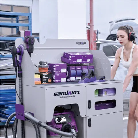 SANDWOX Professional Dust Extractor Work Station