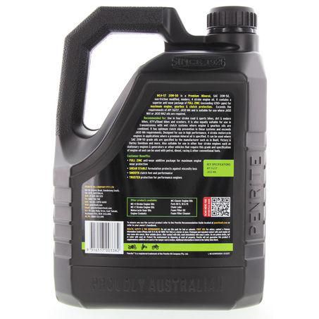 Premium Mineral MC-4 ST 20W-50 Motorcycle Oil 4L MC420W50004
