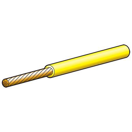 Narva 3mm Single Core Auto Cable Yellow (per meter)