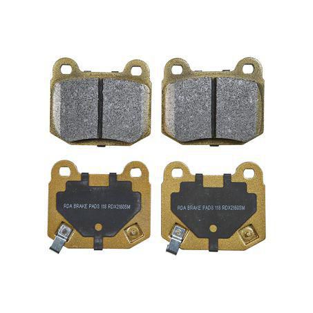 RDA EXTREME HEAVY DUTY BRAKE PAD SET MITSUBISHI NISSAN SUBARU RDX2160SM