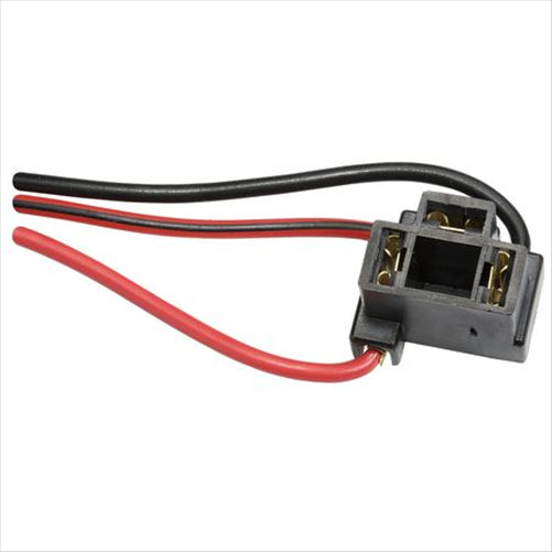 Globe Holder P43t-38 Push On Pre Wired - 1 Pce 49894BL