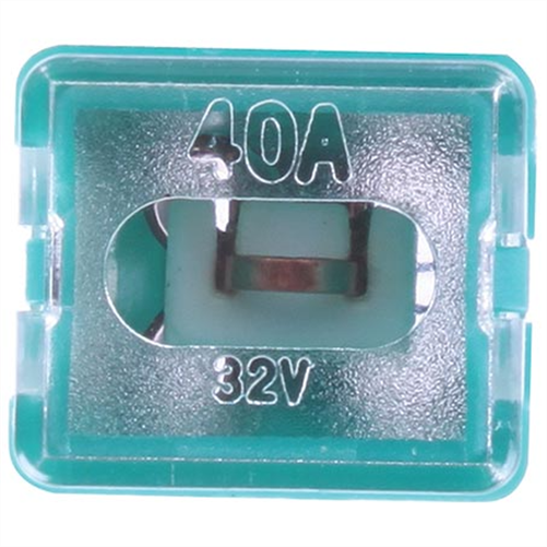 FUSIBLE LINK MINI FEMALE TYPE 2 40A GREEN 1 PCE 53640BL
