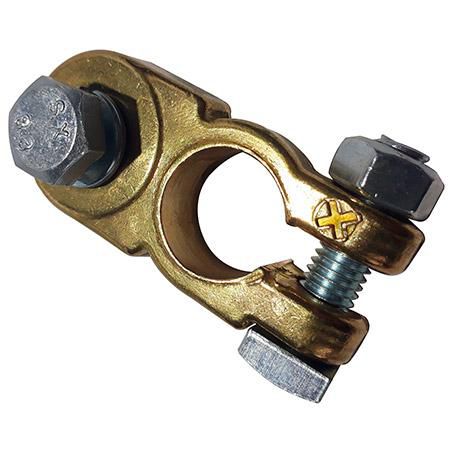 Icon Battery Terminal Heavy Duty M8 Hex Bolt Clamp Positive 1 Pce BT19-8POS