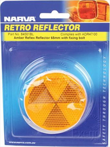Narva Reflect (Amber) 65mm F/Bolt