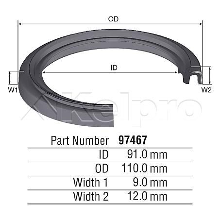 Kelpro Oil Seal 97467