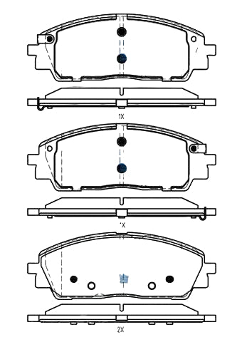 RDA Phantom Ceramic Brake Pad Set RDC2497