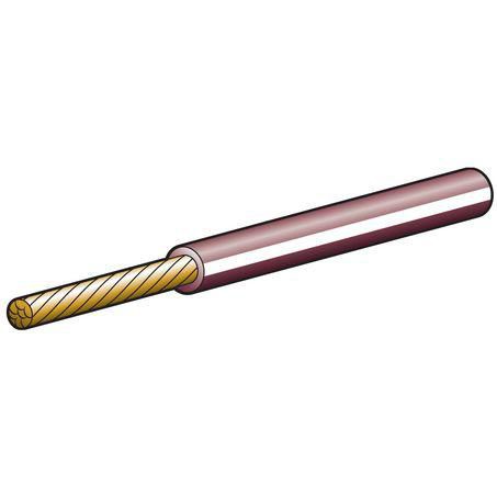 Narva 3mm Single Core Auto Cable Brown With White Tracer (per meter)