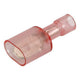 Narva Crimp Terminal Male Blade Red Terminal Entry 6.3mm Poly Carbonate 8Pk