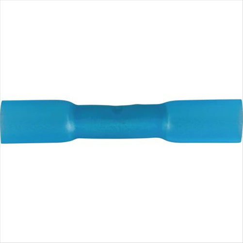 OEX Crimp Terminal Joiner Blue Cable Size 4mm Heat Shrinkable 100 Pce