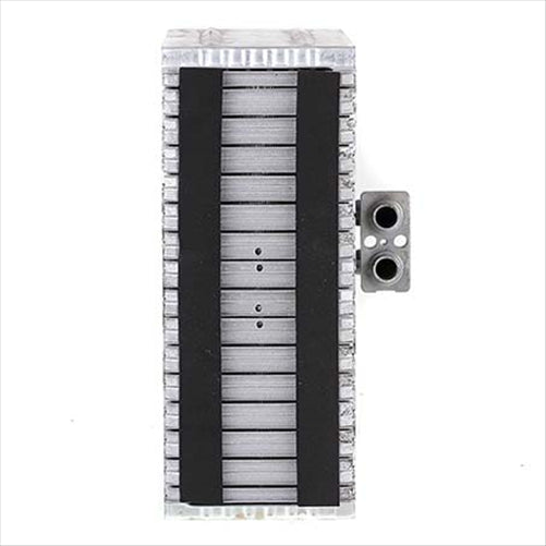 OEX Evaporator Core Plate and Fin Inlet Fitting Pad Outlet Fitting Pad