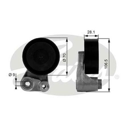 Gates Idler Pulley 38066