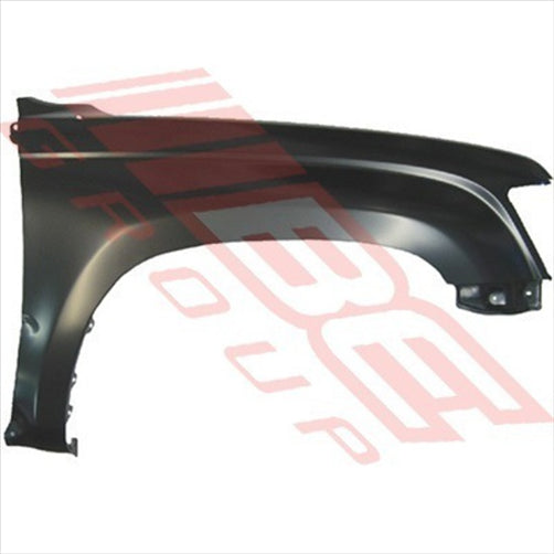 Toyota FRONT GUARD - R/H - W/ANT HOLE - TOYOTA HILUX 4WD 1999-01
