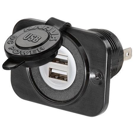 Narva HEAVY DUTY DUAL USB SOCKET