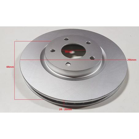 Front Disc Rotor 296x44x26 - BR2186