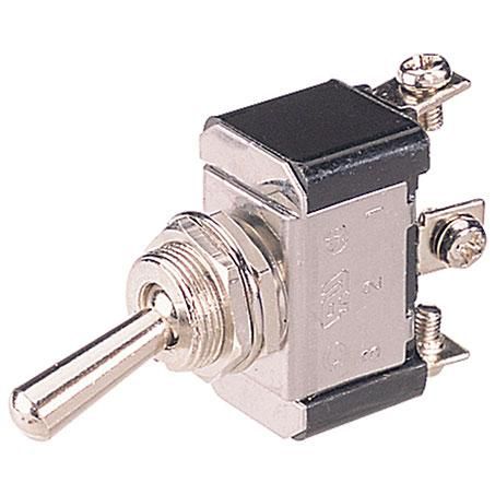 Narva Metal Changeover Toggle Switch On/On SPDT (Contacts Rated 20A @ 12V)