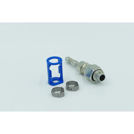 Burgaflex Steel Fitting # 8 FOR - Reduced Burgaclip Step Down #6 Straight SCX1308