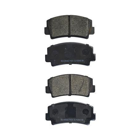 RDA BRAKES RDA GP Max General Purpose Low Metallic Brake Pad Set RDB40
