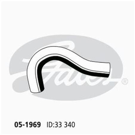 Gates Radiator Hose Lower 05-1969