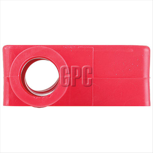 OEX Battery Terminal Insulator Dual Entry Red