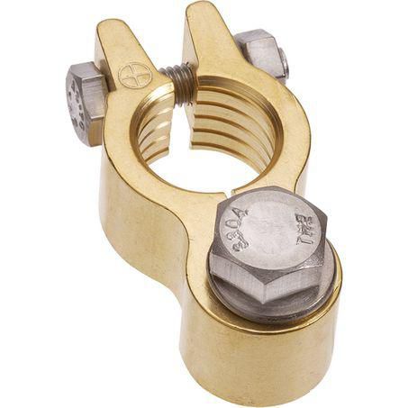 PROJECTA Battery Terminal Forged Brass Stud Positive 1pk