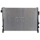 FLOKOOL DODGE RADIATOR ENGINE COOLING ALUMINIUM CORE PLASTIC TANK RAD1577