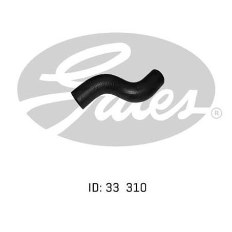 Gates Radiator Upper Hose DATSUN FORD LASER MAZDA NISSAN (CH1501) 05-0550