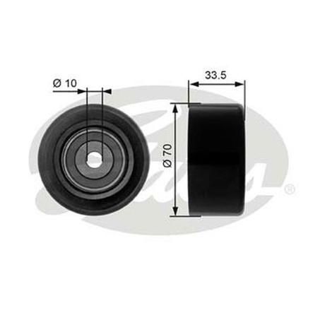 Gates DRIVE BELT PULLY IDLER 70 x 17 x 33MM