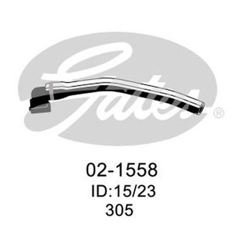 Gates Moulded Heater Hose 02-1558