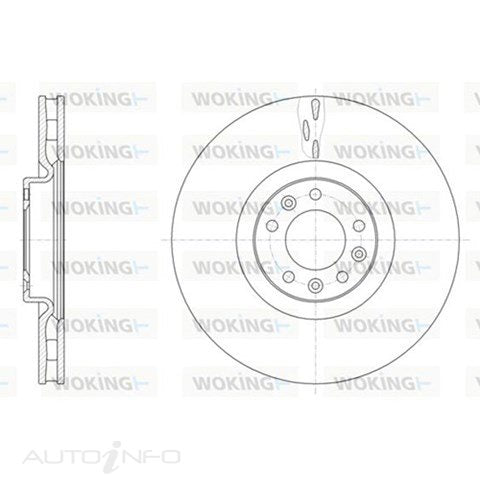 BRAKE DISC F CITROEN OD:340 H:48 TH:30/28 CH:71 ST: 5 - D61498.10