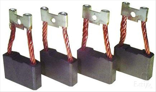 OEX STARTER MOTOR BRUSHES 24V DELCO STYLE 4PCE